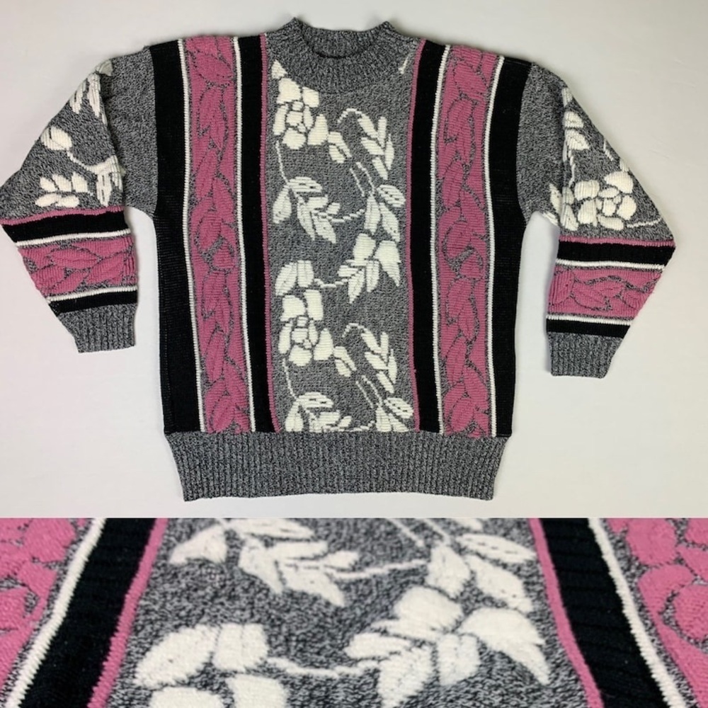 Vintage J. C. & Louis long sleeve giant sweater size L - Picture 2 of 6
